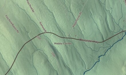 Map of Kingsbury, Maine in 2026