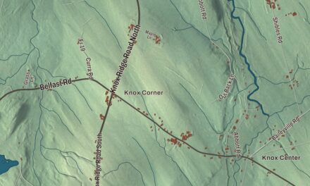 Map of Knox, Maine in 2026