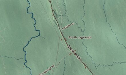 Map of Lagrange, Maine in 2026