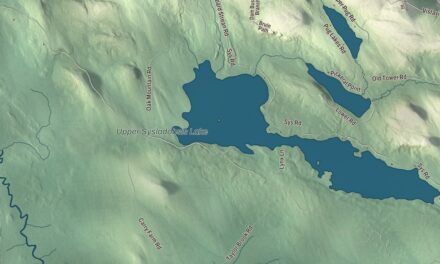 Map of Lakeville, Maine in 2026