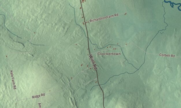 Map of Lee, Maine in 2026