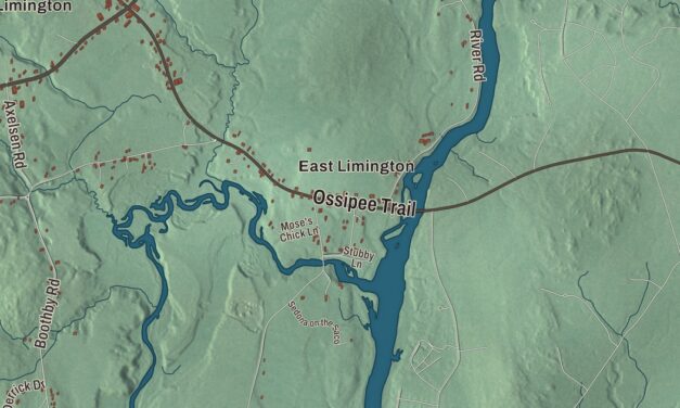 Map of Limington, Maine in 2026