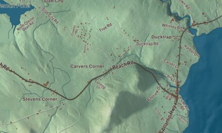 Map of Lincolnville, Maine in 2026
