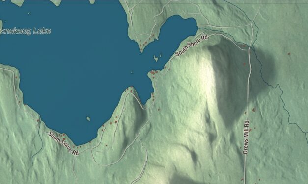 Map of Linneus, Maine in 2026