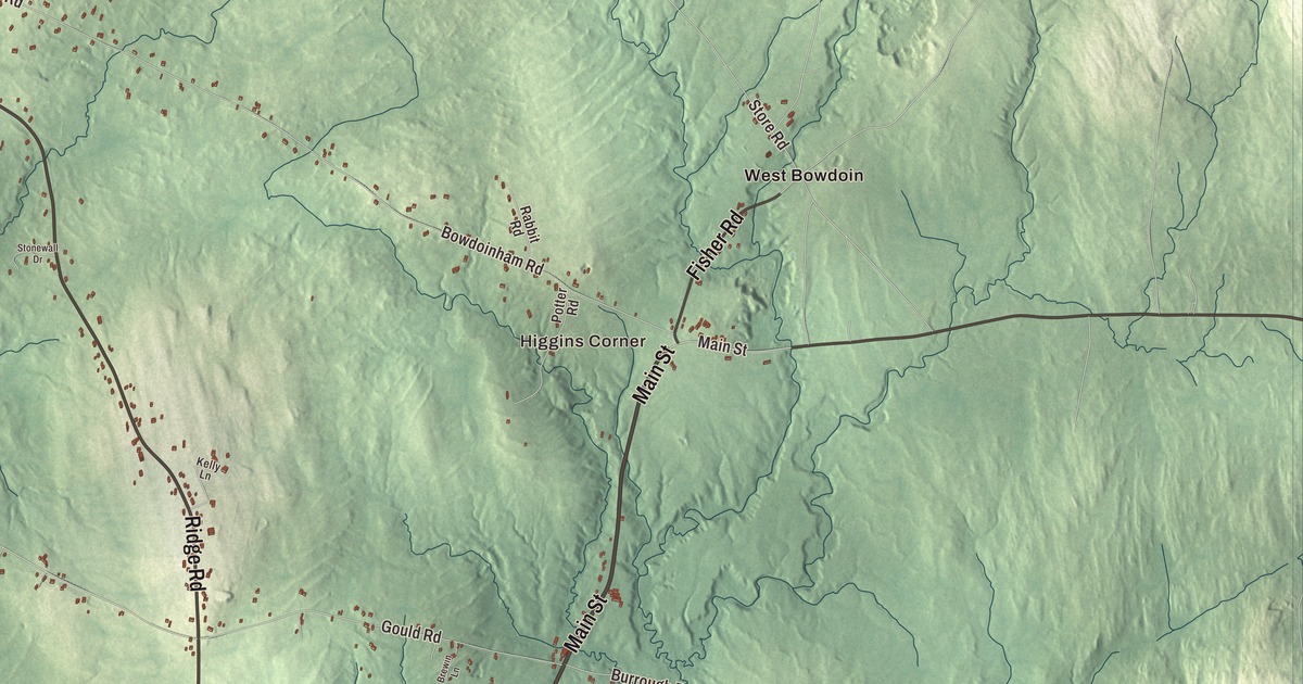 Map of Lisbon, Maine in 2026