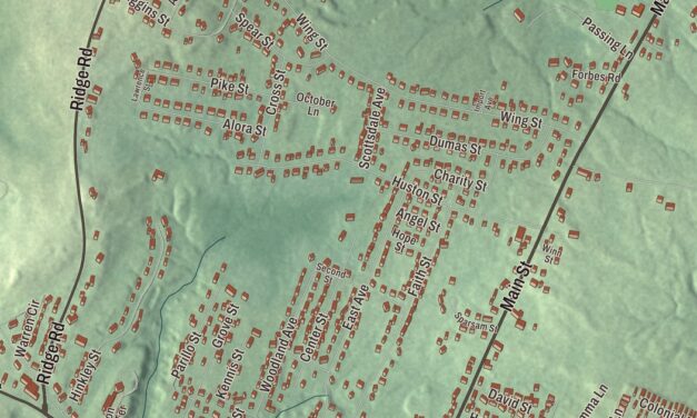 Map of Lisbon Falls, Maine in 2026