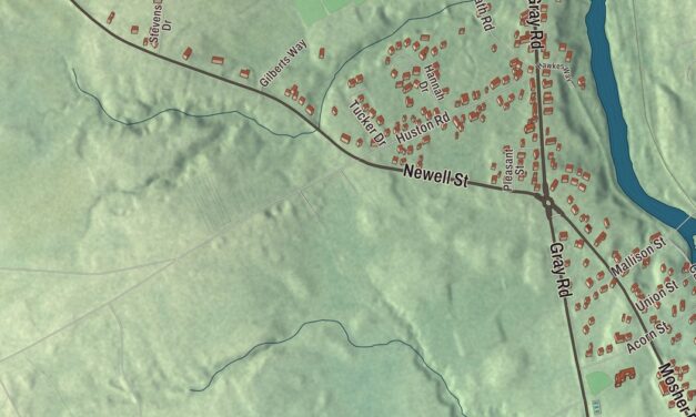 Map of Little Falls, Maine in 2026