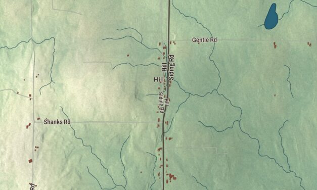 Map of Littleton, Maine in 2026