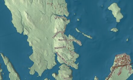 Map of Lubec, Maine in 2026