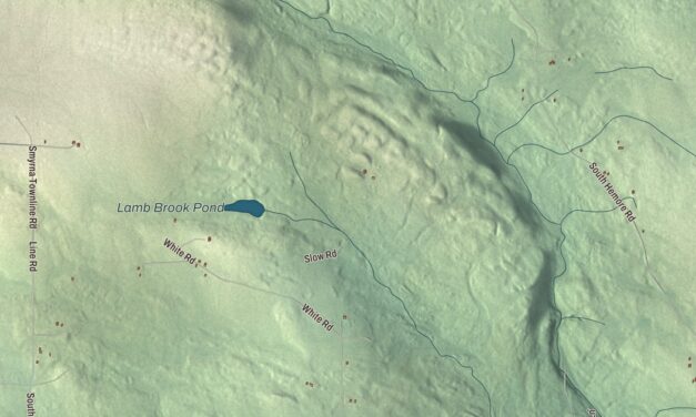Map of Ludlow, Maine in 2026