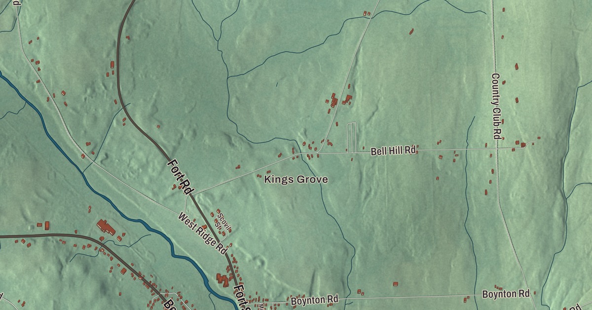 Map of Mars Hill, Maine in 2026