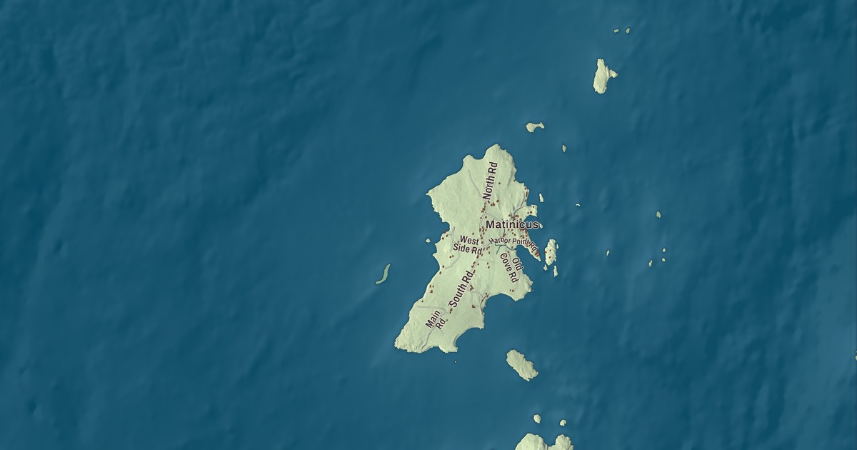 Map of Matinicus Isle, Maine in 2026