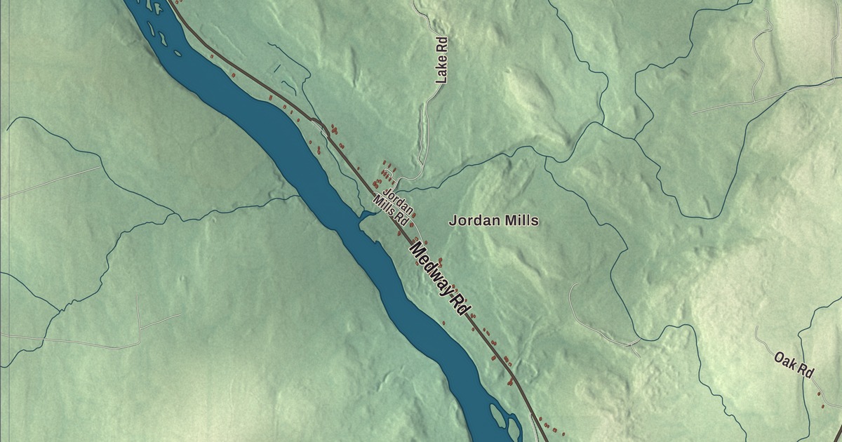 Map of Mattawamkeag, Maine in 2026