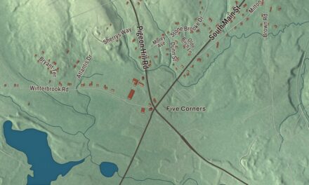 Map of Mechanic Falls, Maine in 2026
