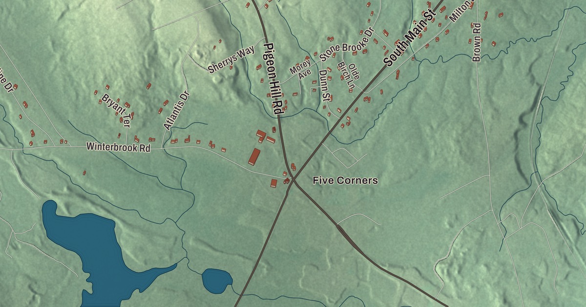 Map of Mechanic Falls, Maine in 2026