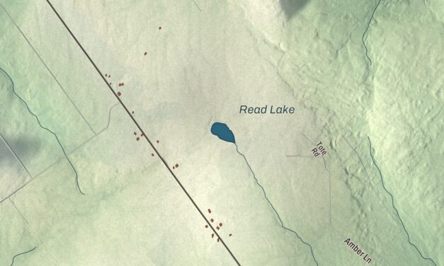 Map of Merrill, Maine in 2026