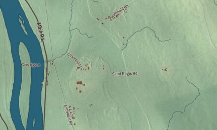 Map of Milford, Maine in 2026