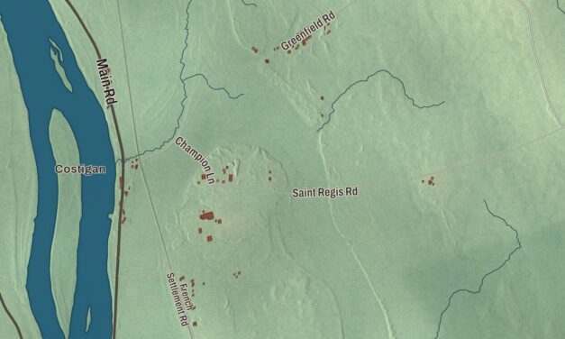 Map of Milford, Maine in 2026
