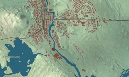 Map of Millinocket, Maine in 2026