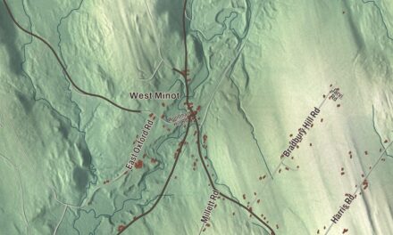 Map of Minot, Maine in 2026