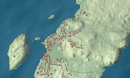 Map of Monhegan, Maine in 2026