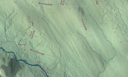 Map of Monson, Maine in 2026