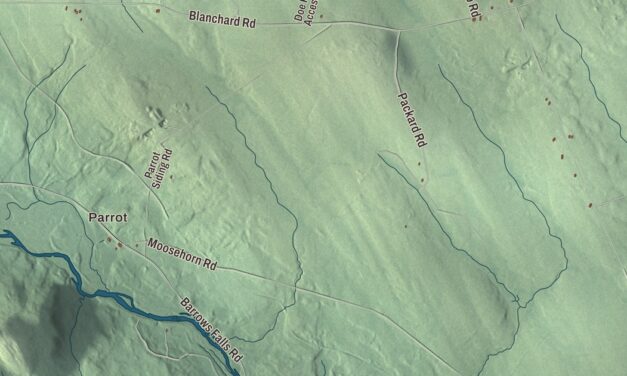 Map of Monson, Maine in 2026