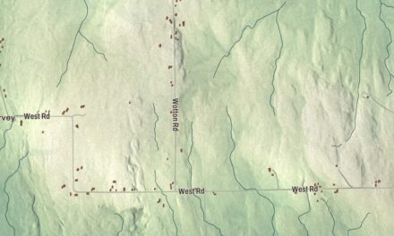 Map of Monticello, Maine in 2026