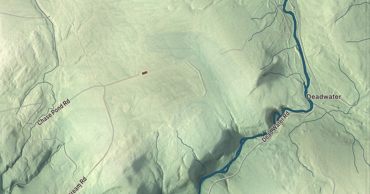 Map of Moscow, Maine in 2026