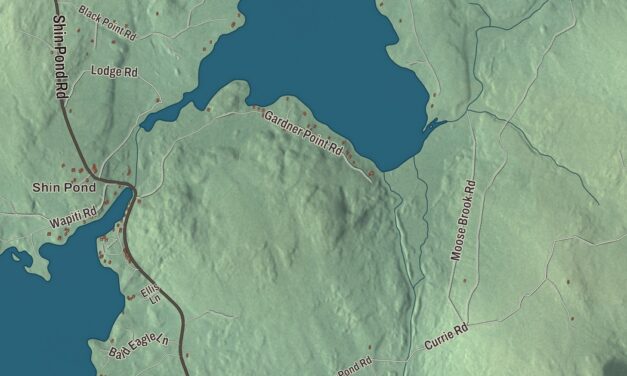 Map of Mount Chase, Maine in 2026