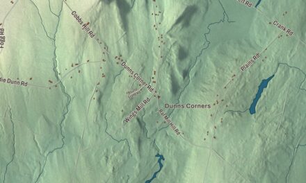 Map of Mount Vernon, Maine in 2026