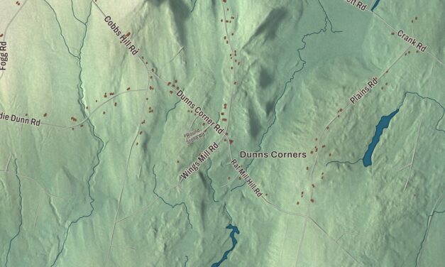 Map of Mount Vernon, Maine in 2026