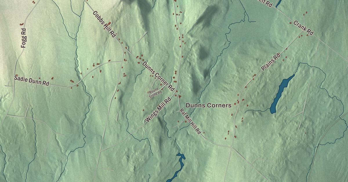 Map of Mount Vernon, Maine in 2026