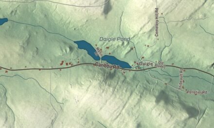 Map of New Canada, Maine in 2026