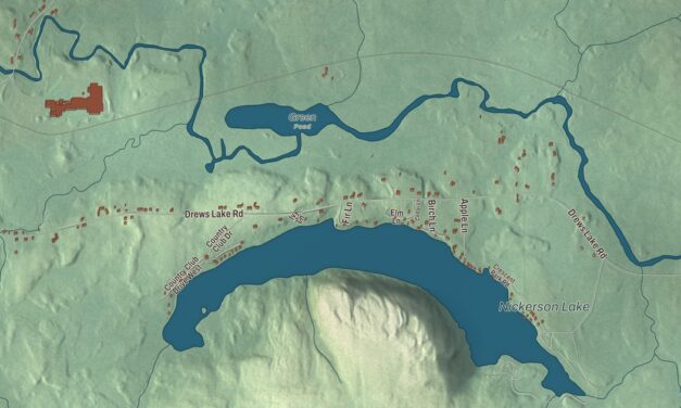Map of New Limerick, Maine in 2026