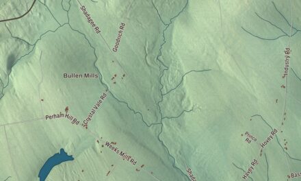 Map of New Sharon, Maine in 2026