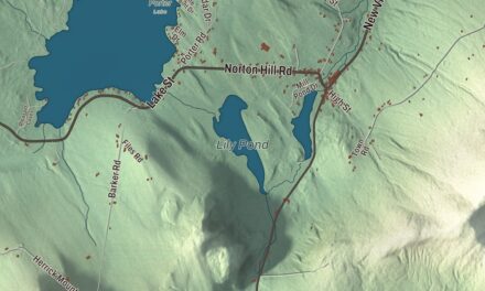 Map of New Vineyard, Maine in 2026