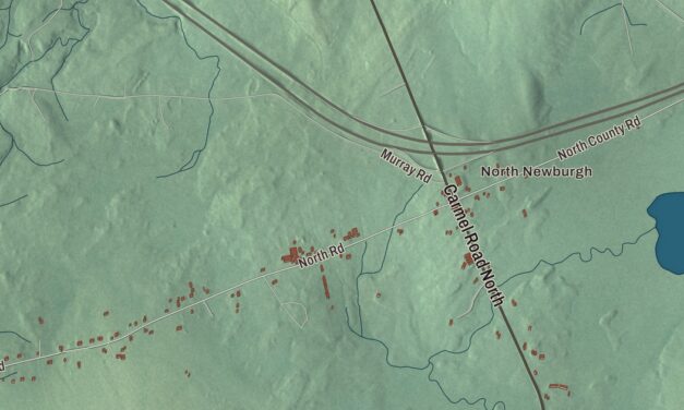 Map of Newburgh, Maine in 2026
