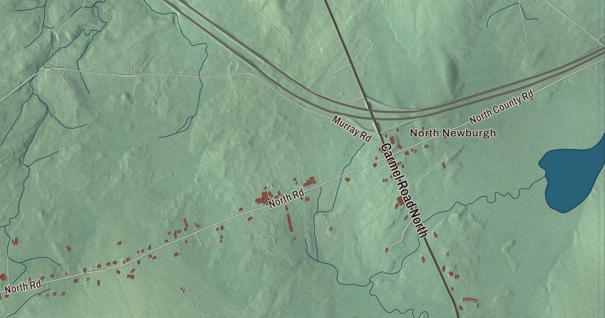 Map of Newburgh, Maine in 2026