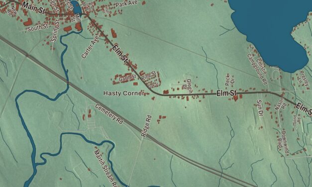 Map of Newport, Maine in 2026