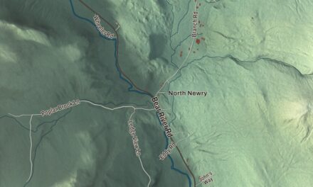 Map of Newry, Maine in 2026