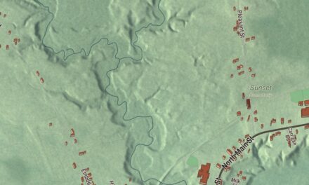 Map of North Anson, Maine in 2026