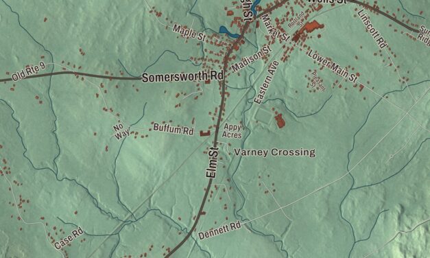 Map of North Berwick, Maine in 2026