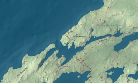 Map of North Haven, Maine in 2026