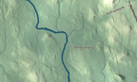 Map of Northfield, Maine in 2026