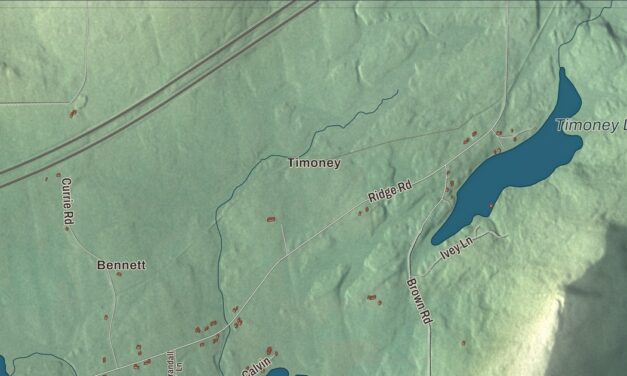 Map of Oakfield, Maine in 2026