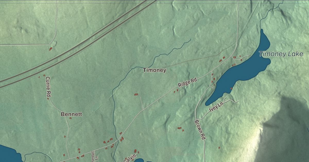 Map of Oakfield, Maine in 2026