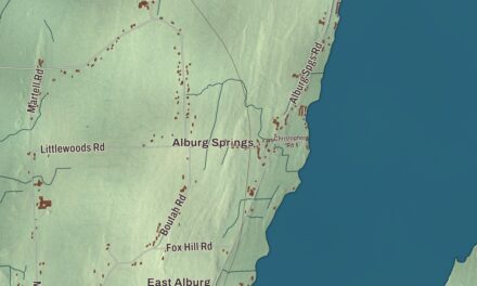 Map of Alburgh, Vermont in 2026