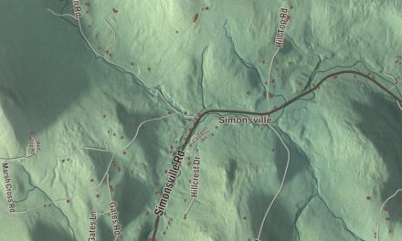 Map of Andover, Vermont in 2026