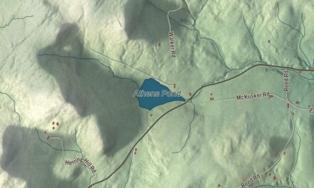 Map of Athens, Vermont in 2026